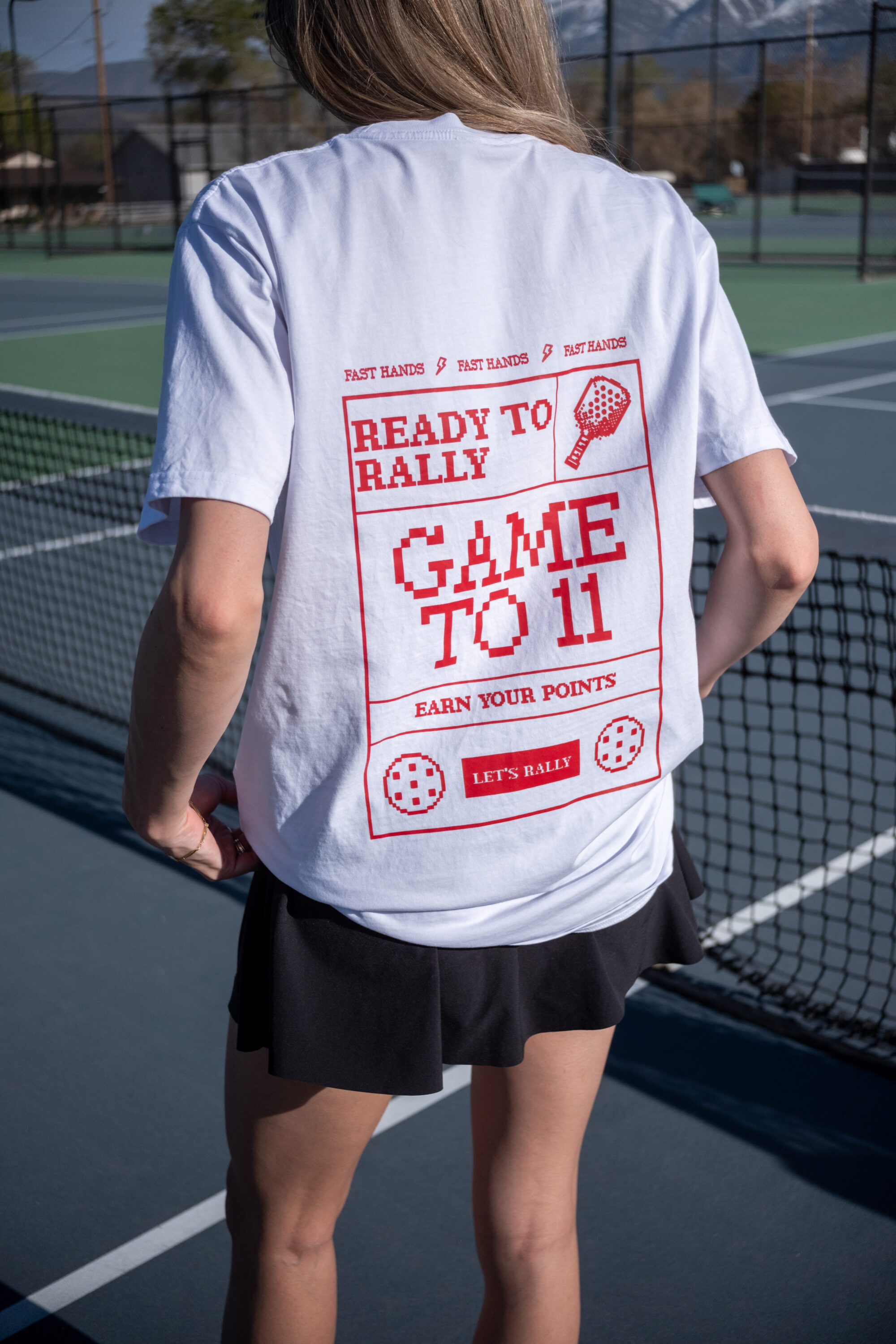 Let's Rally Pickleball Tee - Image 3